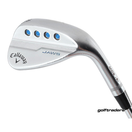 Callaway Jaws MD5 Chrome Sand Wedge 56.10S Steel Stiff Flex New Grip M2633