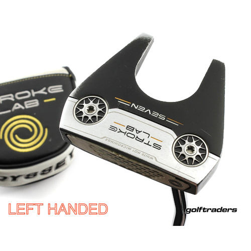 Odyssey Stroke Lab #7 Mallet Putter 35" Stroke Lab Cover Left Handed M2687