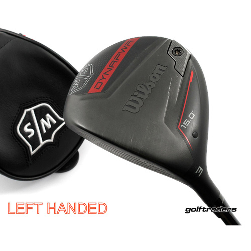 Wilson Staff Dynrpwr 3 Fairway Wood 15º Graphite Regular Flex Cover LH M2705