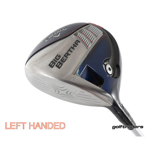 Callaway Big Bertha Driver 10.5º Graphite Regular Flex Left Handed New Grip M2708