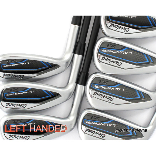 Cleveland Launcher XL Irons 5-PW, GW Graphite Regular Flex Left Handed M2730