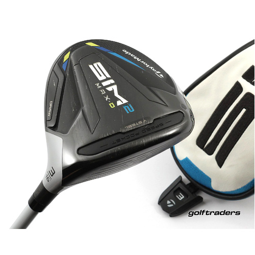 Taylormade Sim2 Max D 3 Fairway Wood 16º Graphite Regular Flex Cover M2746
