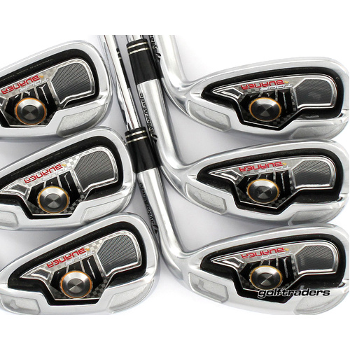 Taylormade Tour Burner Irons 5-PW Steel Stiff Flex M2750