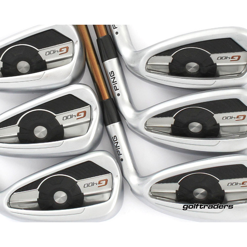 Ping G400 Black Dot Irons 5-PW Graphite Regular Flex M2761