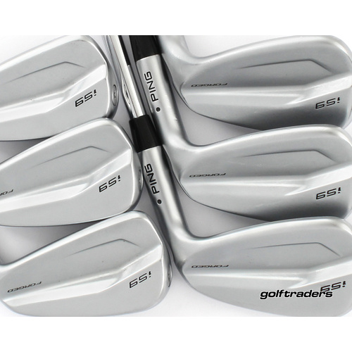 Ping i59 Forged Black Dot Irons 5-PW Steel X-Stiff Flex M2762