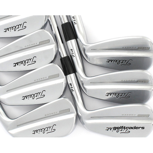 Titleist Forged MB 714 Irons 4-PW Steel Stiff Flex M2771
