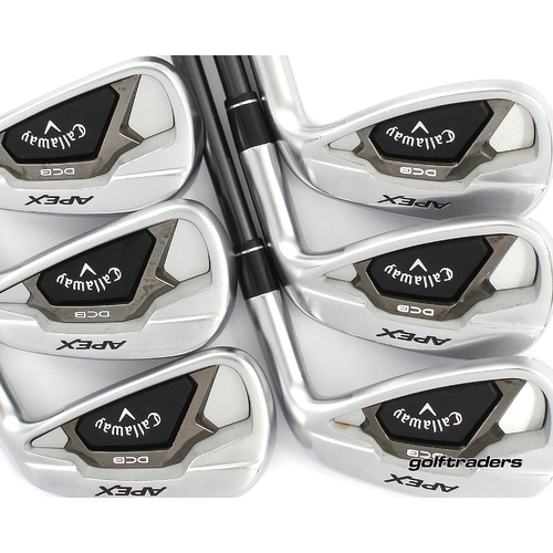 Callaway Forged Apex DCB Irons 5-PW Graphite Regular Flex M2786