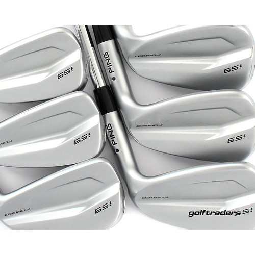 Ping i59 Forged Black Dot Irons 5-PW Steel Regular Flex M2788