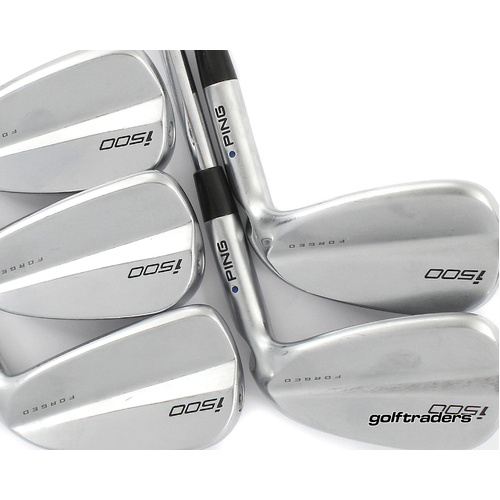 Ping i500 Blue Dot Forged Irons 6-PW Steel Stiff Flex New Grips M2798