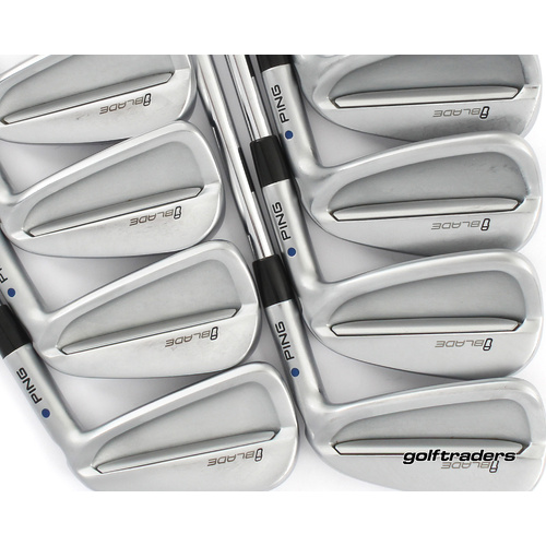 Ping i Blade Blue Dot Irons 3-PW Steel Stiff Flex M2799