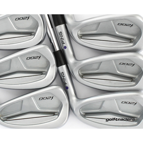 Ping i200 Purple Dot Irons 5-PW Steel Stiff Flex M2800