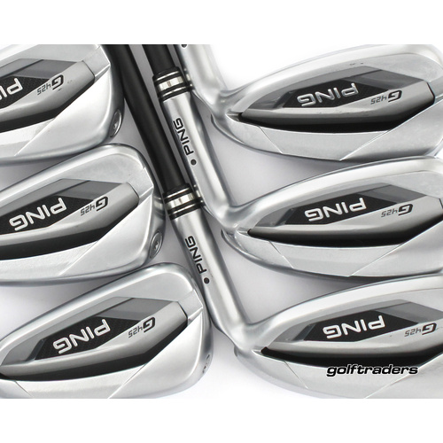Ping G425 Black Dot Irons 5-PW Graphite Regular Flex M2804