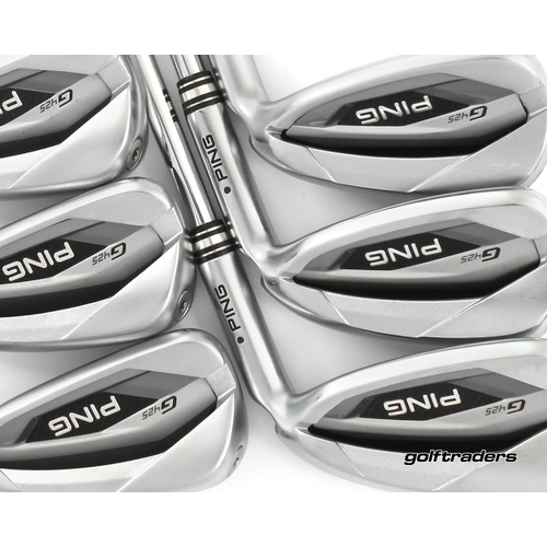 Ping G425 Black Dot Irons 5-PW Steel Regular Flex New Grips M2805