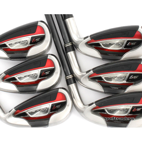 King Cobra S9 Irons 5-PW Graphite Regular Flex New Grips M2811