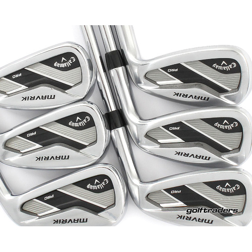 Callaway Mavrik Pro Irons 5-PW Steel Stiff Flex M2816