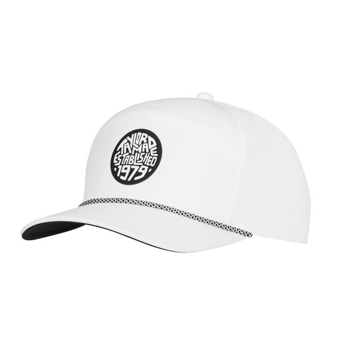 Taylormade TM26 LS Horizon Rope Golf Cap - White - Reg M2824