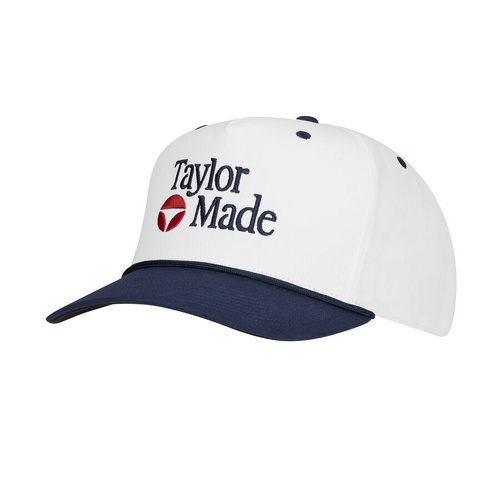 Taylormade TM26 LS A-Frame Stck Rope Golf Cap - White - Reg M2828