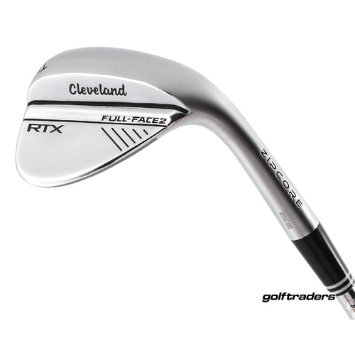 Cleveland RTX Full Face 2 Chrome Gap Wedge 54.10 Steel wedge Flex M2835