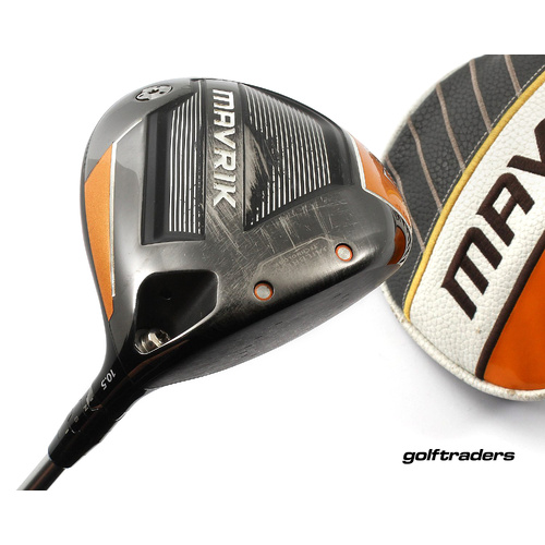 Callaway Mavrik Driver 10.5º Graphite Regular Flex Cover New Grip M2886