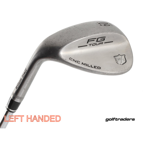 Wilson Staff FG Tour Milled Lob Wedge 60.08 Steel Wedge Left Handed M2897