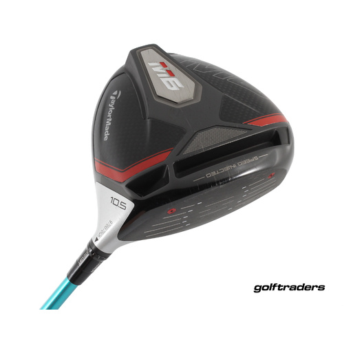 Taylormade M6 Driver 10.5º Graphite Stiff Flex New Grip M2933