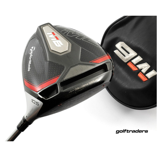 Taylormade M6 Driver 10.5º Graphite Stiff Regular Flex Cover New Grip M2949