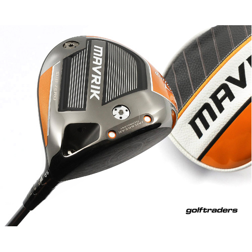 Callaway Mavrik Sub Zero Driver 9º Graphite Stiff Flex Cover M2956