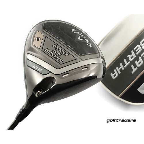 Callaway Great Big Bertha Driver 10.5º Graphite Stiff Flex Cover M2976