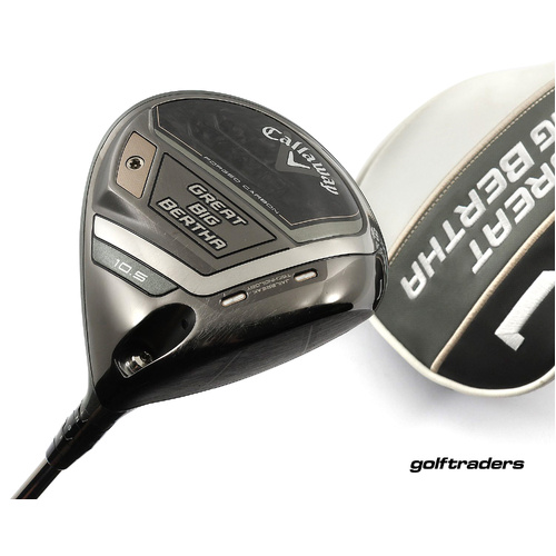 Callaway Great Big Bertha Driver 10.5º Graphite Stiff Flex Cover M2977