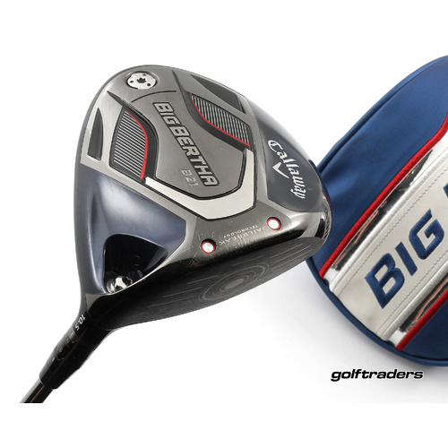 Callaway Big Bertha B21 Driver 10.5º Graphite Stiff Flex Cover New Grip M2983