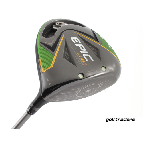 Callaway Epic Flash Star Driver 10.5º Graphite Regular Flex New Grip M2986