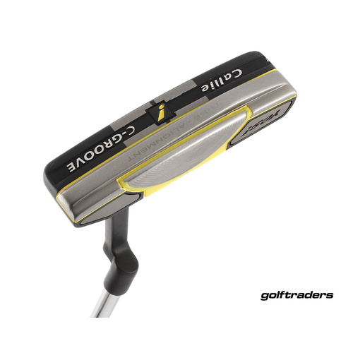Yes! Callie C-Groove Putter 34.5" Steel New Grip M3013
