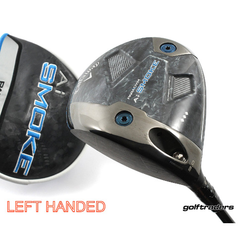 Callaway Paradym Ai Smoke TD Driver 9º Graphite Stiff Left Handed Cover M3047
