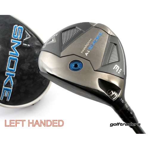 Callaway Paradym Ai Smoke TD 3 Fairway Wood 15º Graphite Stiff Cover LH M3064