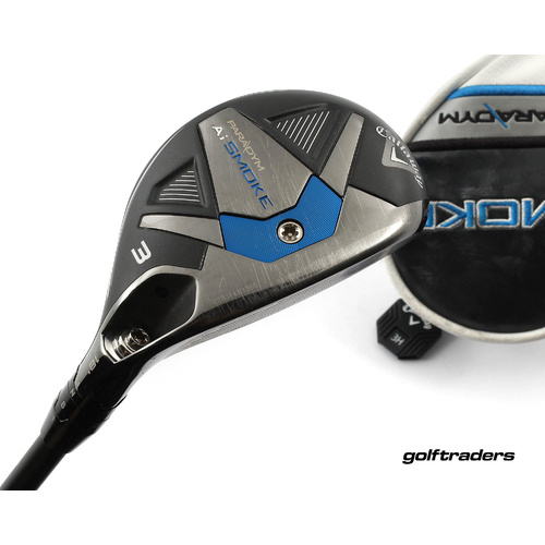 Callaway Paradym Ai Smoke 3 Hybrid 18º Graphite Stiff Flex Cover M3067