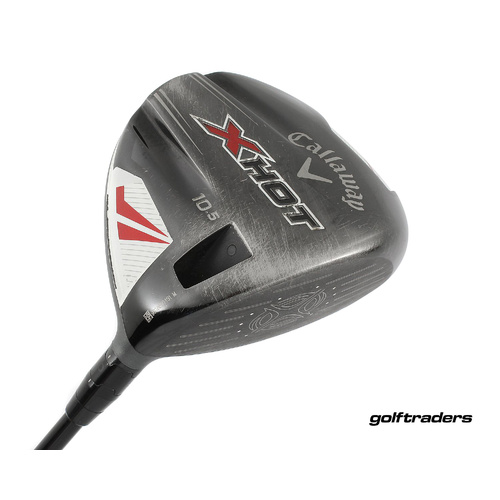 Callaway X Hot Driver 10.5º Graphite Stiff Regular Flex New Grip M3077