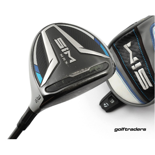 Taylormade Sim Max 3 Fairway Wood 15º Graphite Stiff Flex Cover M3081