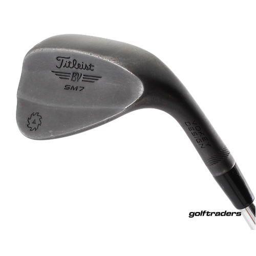 Titleist Vokey SM7 Jet Black Gap Wedge 50.12F Steel Wedge Flex M3100