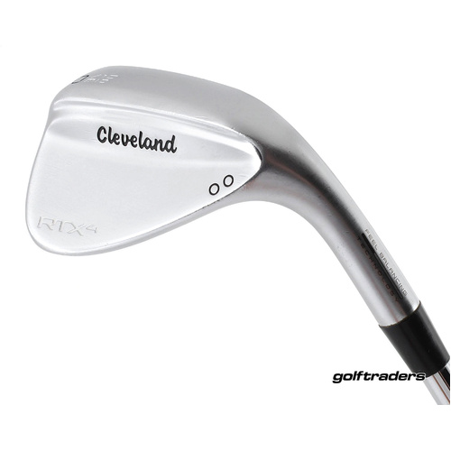 Cleveland RTX 4 Chrome Gap Wedge 50.10 Mid Steel Stiff Flex M3103