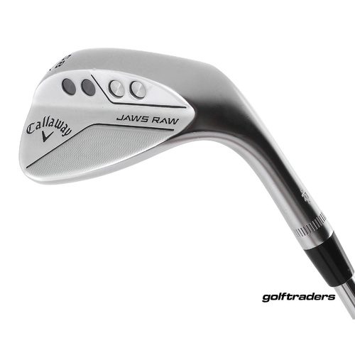 Callaway Jaws Raw Lob Wedge 58.12X Steel Stiff Flex M3152