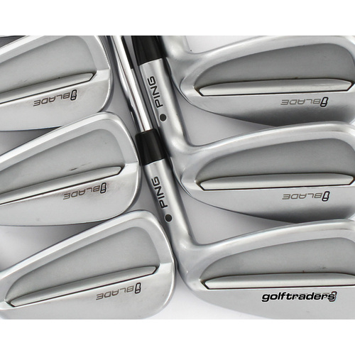 Ping i Blade Black Dot Irons 4-PW Steel Stiff Flex M3175