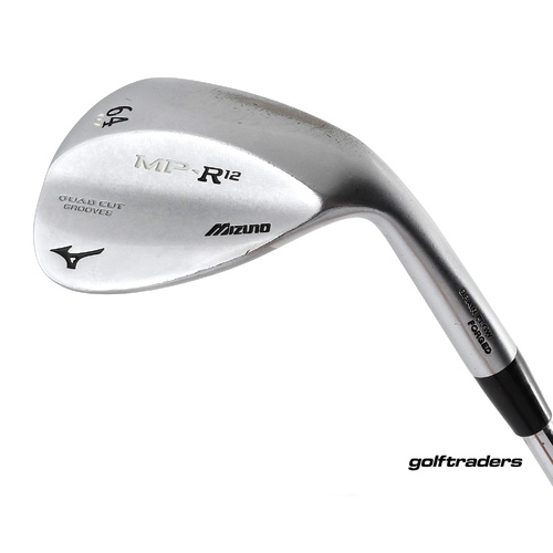 Mizuno MP-R 12 Chrome Flop Wedge 64º Steel Wedge Flex New Grip M3242