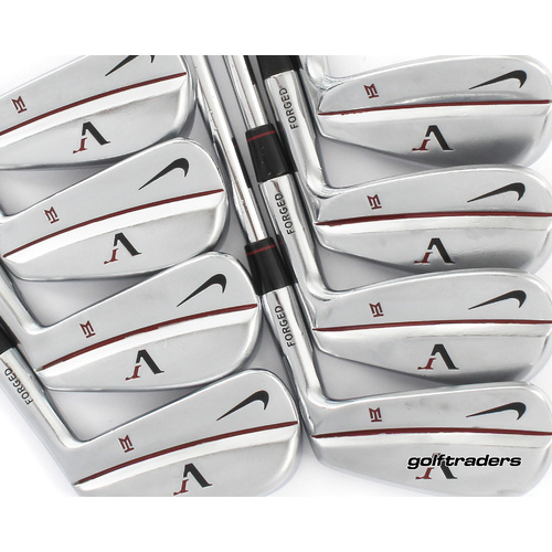 Nike Vr Forged TW Irons 3-PW Steel Stiff Flex New Grips M3245