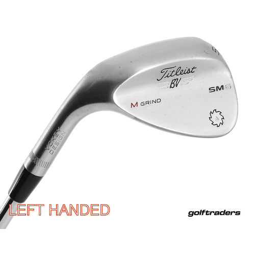 Titleist Vokey Design Tour Chrome SM6 Sand Wedge 56.08M Steel Wedge LH M3272