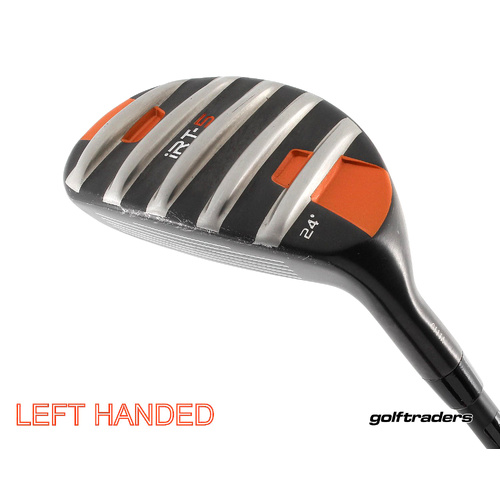iRT-5 Hybrid 24º Graphite Senior Flex Left Handed New Grip M3274