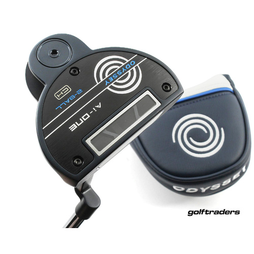 Odyssey Ai One 2 Ball CH Tour Lined Mallet Putter 35" Steel Cover M3329