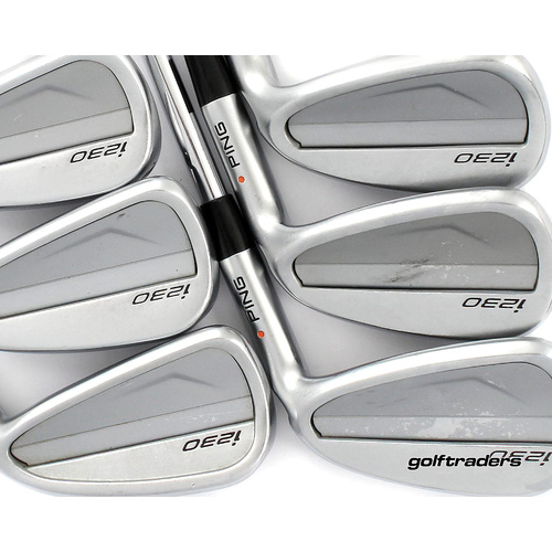 Ping i230 Orange Dot Irons 5-PW Steel Regular Flex New Grips M3342