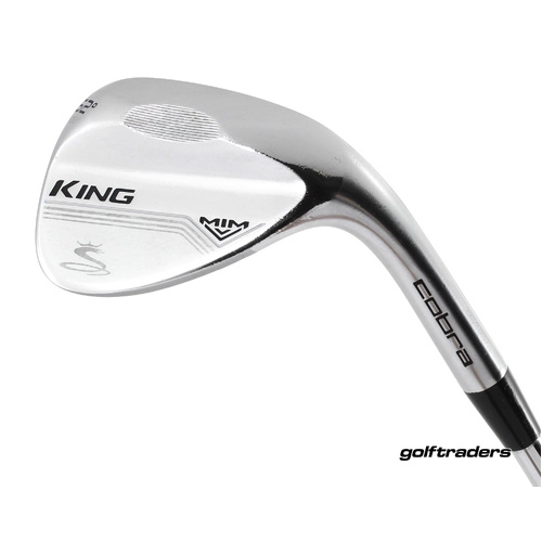 Cobra King MIM Chrome Gap Wedge 52.08 Versatile Steel Stiff New Grip M3344