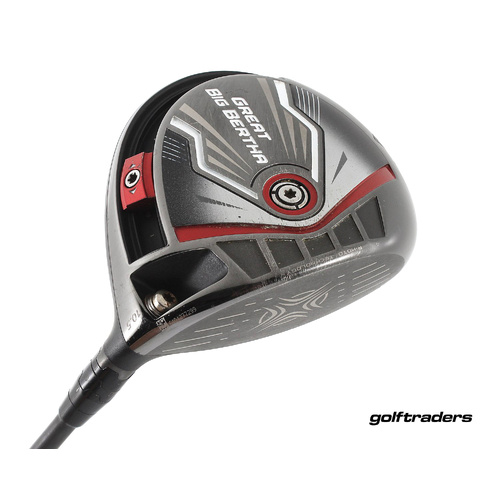 Callaway Great Big Bertha Driver 10.5º Graphite Regular Flex New Grip M3348