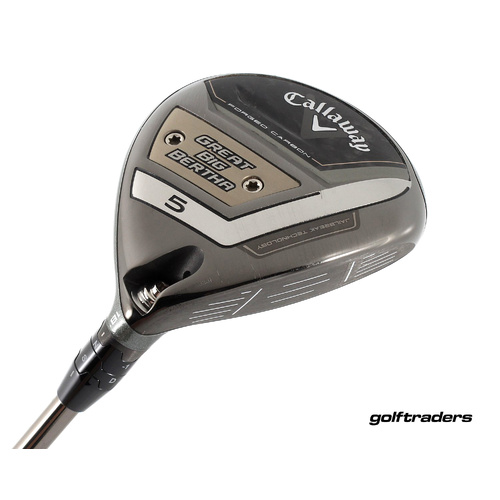 Callaway Great Big Bertha 5 Fairway Wood 18º Graphite Stiff Flex M3380
